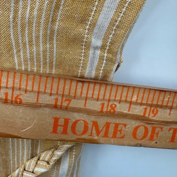 NEW WITH TAGS MARINE LAYER BALI oversized stripe midi coastal linen dress NWT XS - Picture 10 of 12